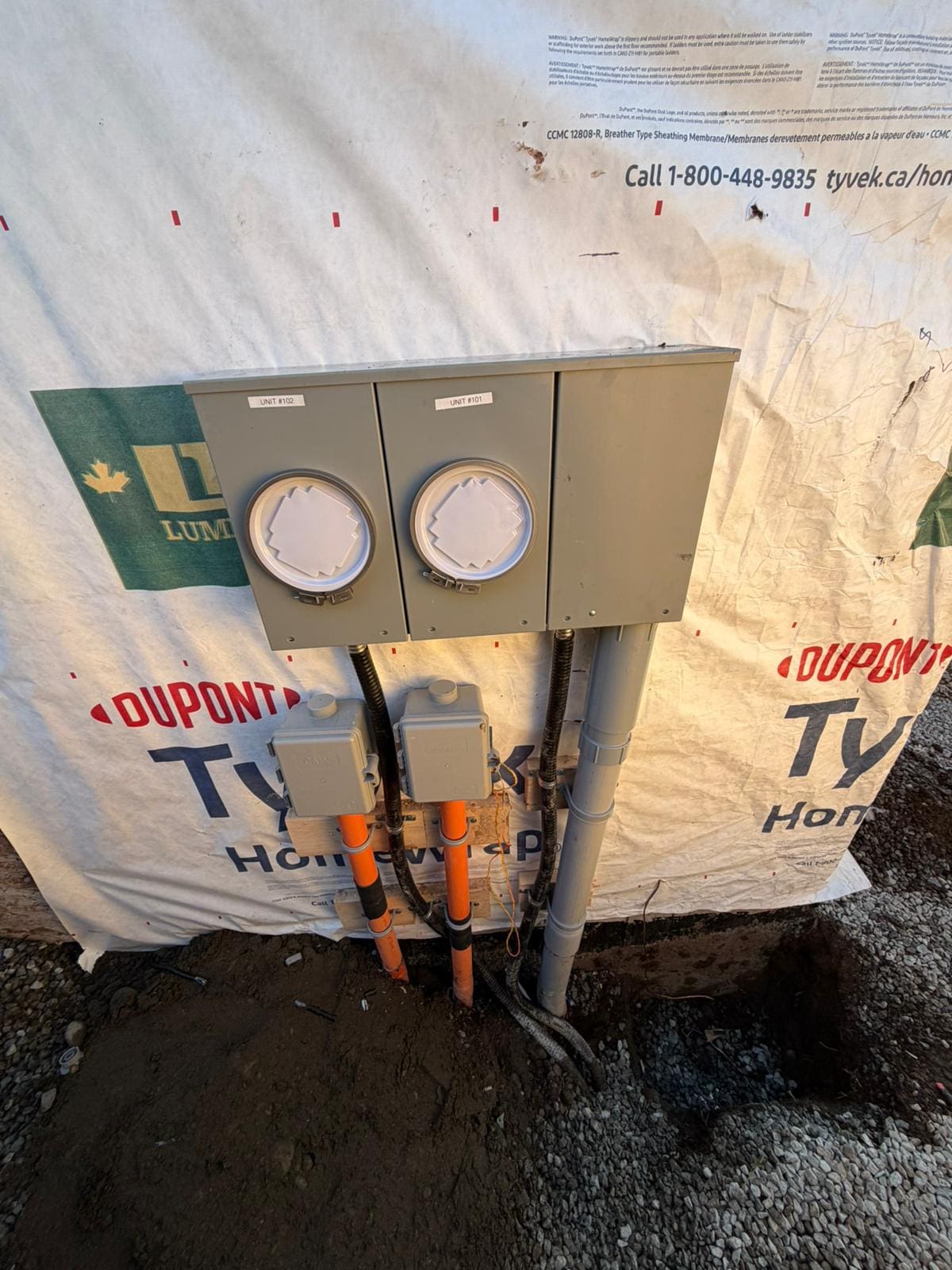 Dual Meter Socket Service Entrance - Verde Electrical Ltd