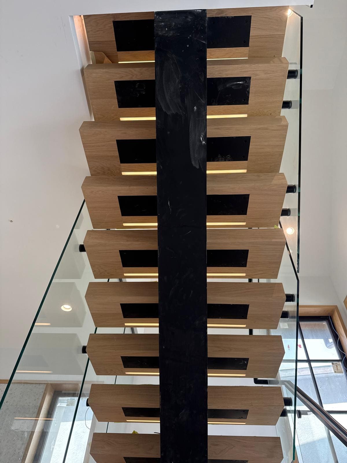 Floating Staircase Led Strip Underside - Verde Electrical Ltd