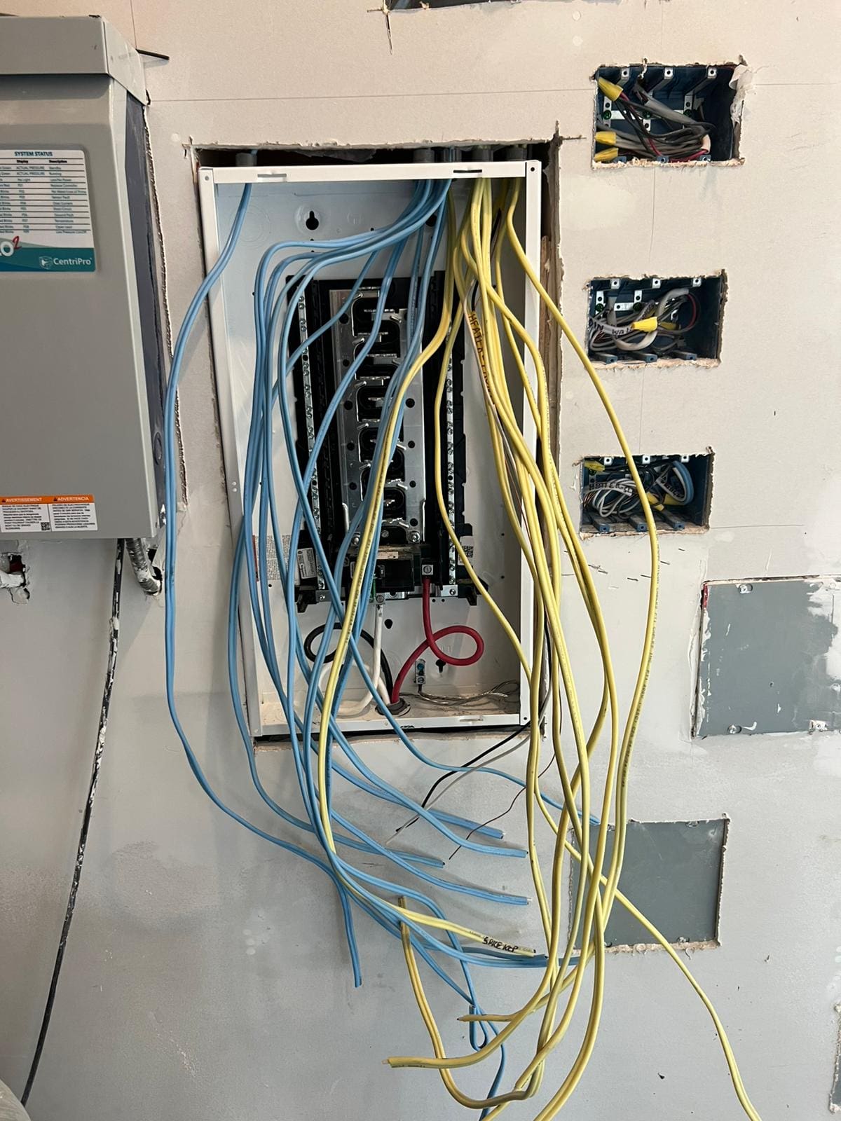 Residential Main Panel Mechanical Room - Verde Electrical Ltd