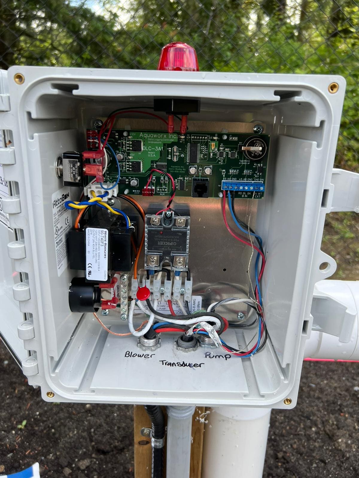 Septic Pump Control Panel Aquaworx - Verde Electrical Ltd